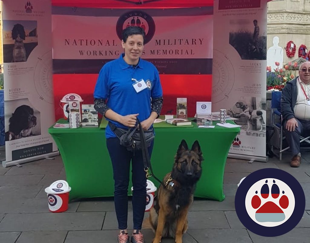 National Military Working Dogs Memorial collection in Lincoln City Centre